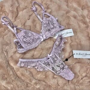 Ditsy Shimmer Set NWOT